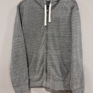 Sonoma Women's Gray Zip-Up Hoodie